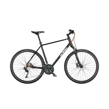 KTM X-Life Action Férfi Flaming Black (Silver Matt+Orange Matt) - 2022 - offroad trekking kerékpár