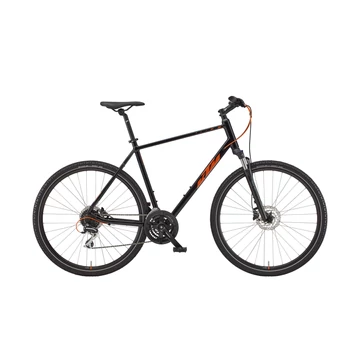 KTM X-Life Track Férfi Black (Orange+Silver) - 2022 - offroad trekking kerékpár KTM X-Life Track Férfi Black (Orange+Silver) - 2022 - offroad trekking kerékpár