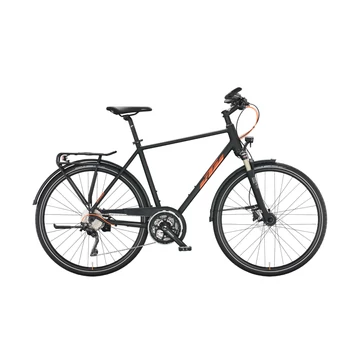 KTM Life 1964 Férfi Black Matt (Chrome Orange) - 2022 - onroad trekking kerékpár