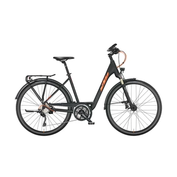 KTM Life 1964 Női-Us Black Matt (Chrome Orange) - 2022 - onroad trekking kerékpár