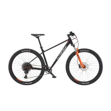 KTM Ultra Fun 29 Black Matt (Grey+Orange) - 2022 - mountain bike kerékpár