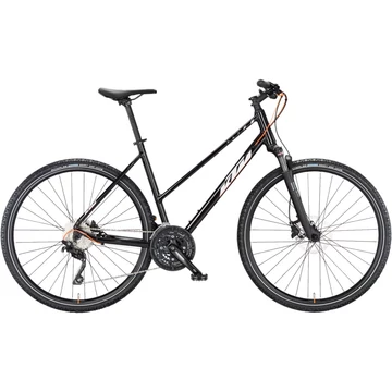 KTM X-Life Action Férfi Flaming Black (Silver Matt+Orange Matt) - 2022 - offroad trekking kerékpár KTM X-Life Action Férfi Flaming Black (Silver Matt+Orange Matt) - 2022 - offroad trekking kerékpár