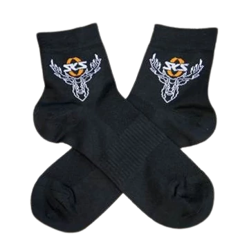 SKS-Germany Deer zokni [fekete-fehér-narancs, 39-42] - 245052