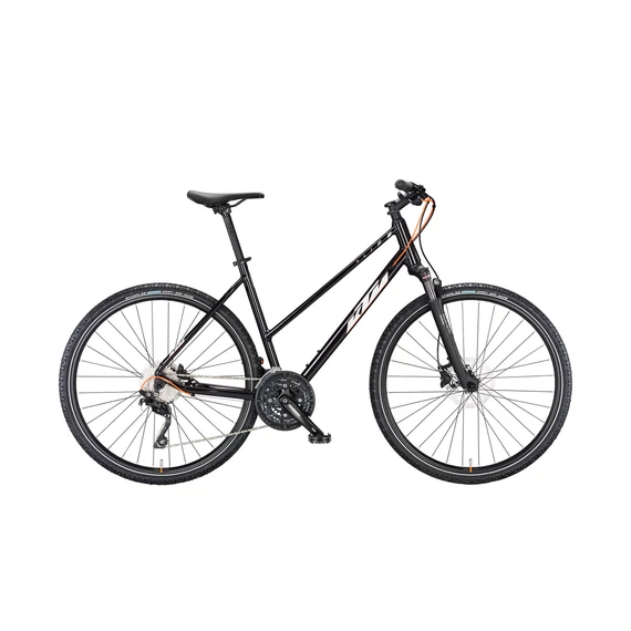 KTM X-LIFE ACTION flaming black (silver+orange matt)