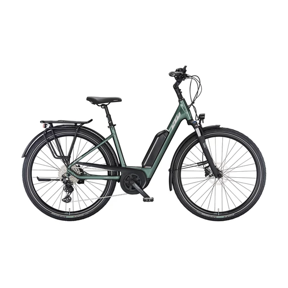 KTM MACINA FUN P510 moss grey matt (silver+orange)