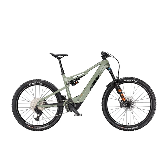 KTM MACINA KAPOHO MASTER ABS sage green (black+orange) - 2025 - elektromos mountain bike kerékpár