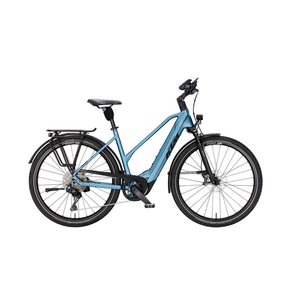 KTM MACINA STYLE 810 steel blue matt (black+light blue) - 2025 - elektromos onroad trekking kerékpár