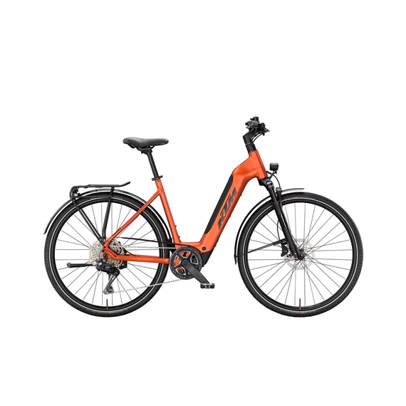 KTM MACINA SPORT SX 10 burnt orange matt (black) - 2025 - elektromos onroad trekking kerékpár