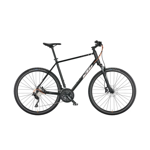 KTM X-Life Action Férfi Flaming Black (Silver Matt+Orange Matt) - 2022 - offroad trekking kerékpár