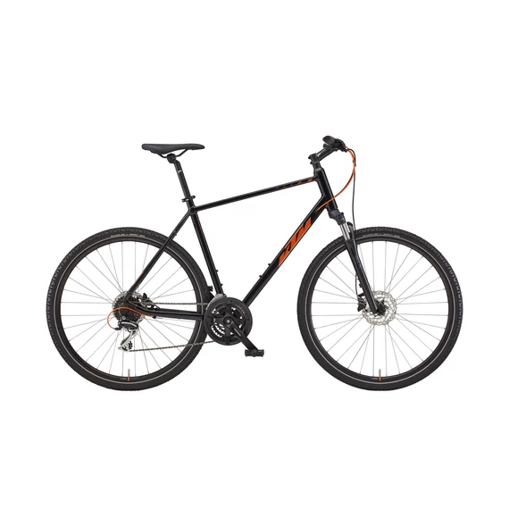 KTM X-Life Track Férfi Black (Orange+Silver) - 2022 - offroad trekking kerékpár