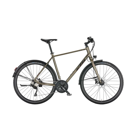 KTM X-Life Action Street Férfi Oak (Black Matt+Orange Glossy) - 2022 - offroad trekking kerékpár