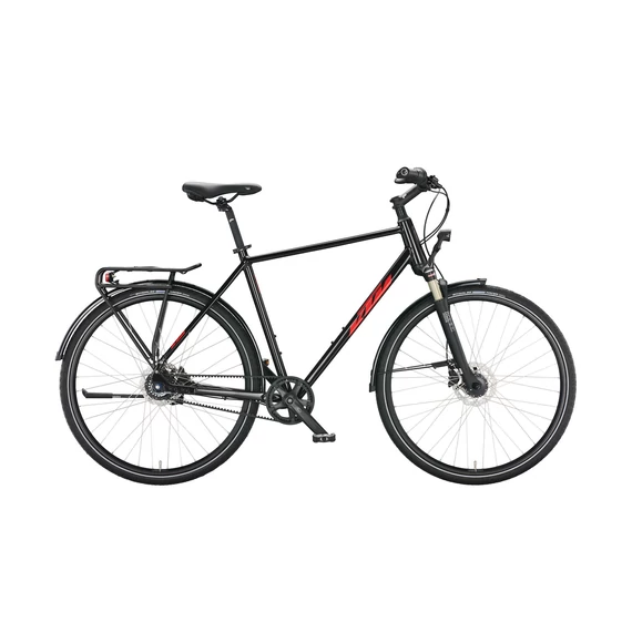 KTM Life Eight Férfi Flaming Black (Chrome Red) - 2022 - onroad trekking kerékpár