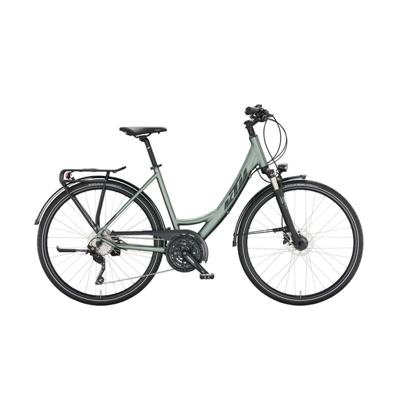 KTM Life Conquest Női-E Moss Grey Satin (Black) - 2022 - onroad trekking kerékpár