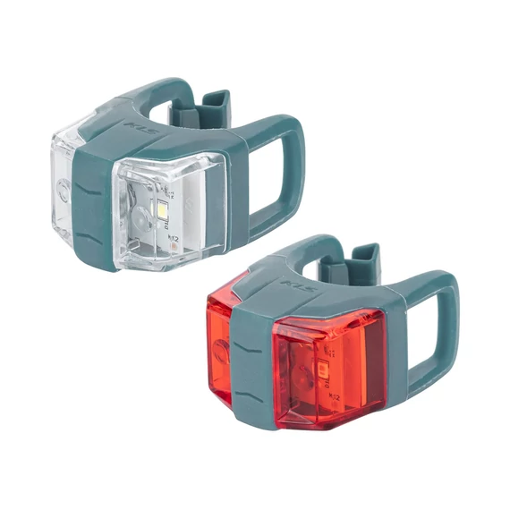 Kellys TWINS II Air Force Blue - Világítás szett