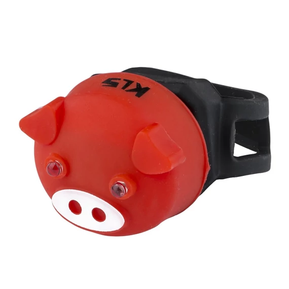 Kellys PIGGY, red - Hátsó világítás