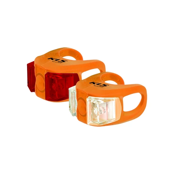 Kellys TWINS set, narancssárga - Világítás szett