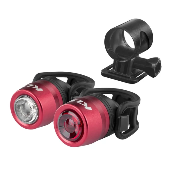 Kellys IO USB set, red - Világítás szett
