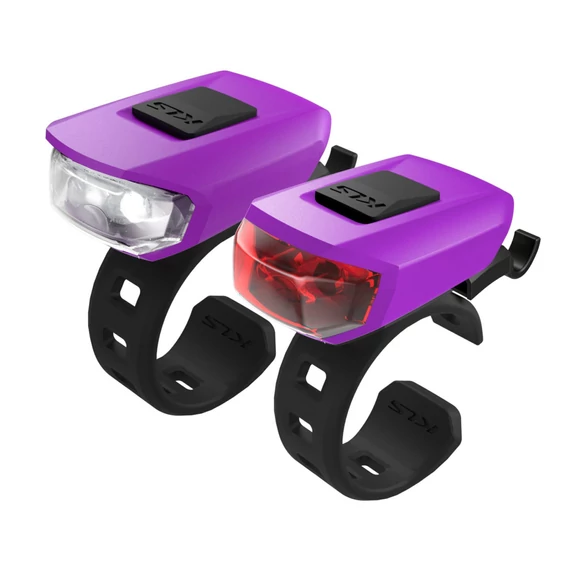 Kellys VEGA, purple - Világítás szett