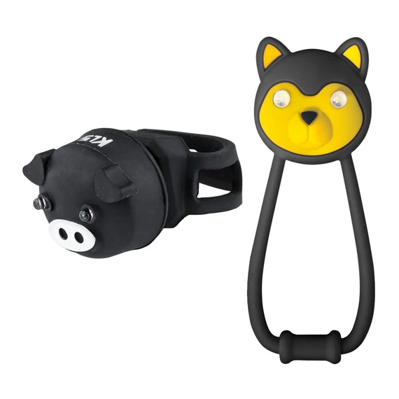 Kellys ANIMAL, black - Világítás szett